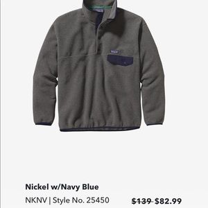 Men’s Patagonia Synchilla Snap-T